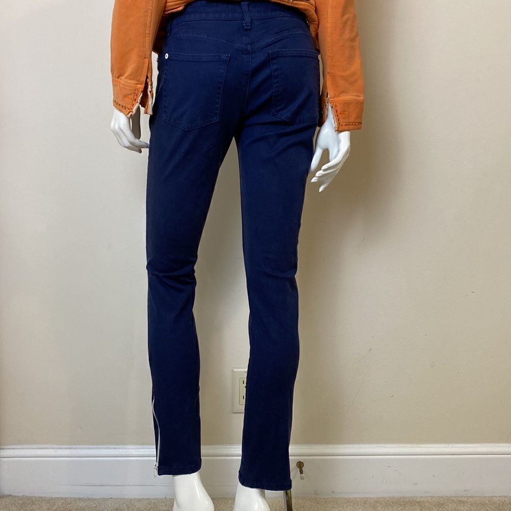 DL 1961 Jeans Size 29 Florence Mirabel Cropped with White Accents - Picture 6 of 13